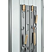 Biohort Geräteschrank Gr. 150 Large (Außenbreite inkl. Dachüberstand: 156 cm, Außentiefe inkl. Dachüberstand: 155 cm, Stahl, Quarzgrau Metallic) | BAUHAUS