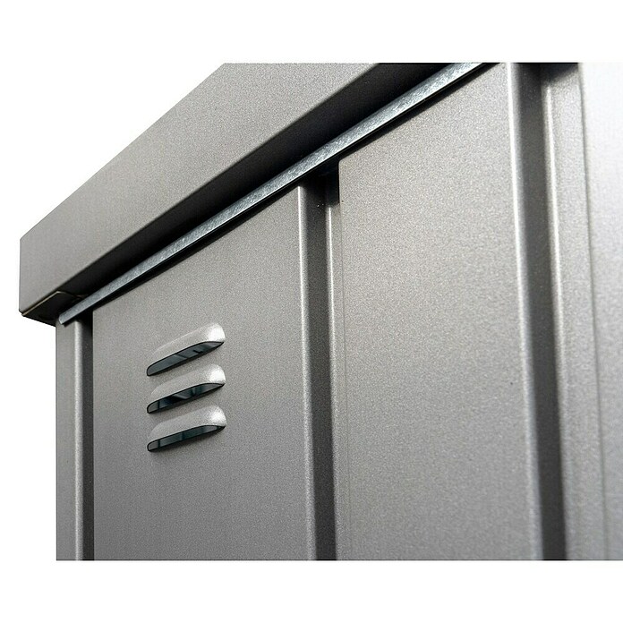 Biohort Geräteschrank (Quarzgrau, 0,83 x 1,55 x 1,83 m)