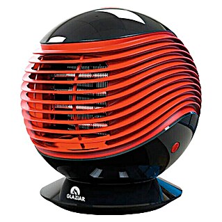 HJM Calefactor de aire Calima (1.500 W, Rojo/Negro)