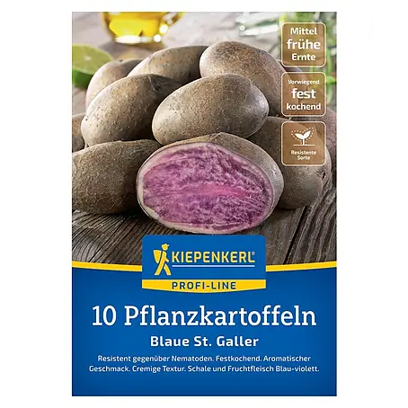 Kiepenkerl Profi-Line Pflanzkartoffeln Blauer St.Galler