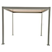 Sunfun Milos Pergola  (Š x G: 294 x 294 cm, Barva ogrodja: Svetlo siva, Aluminij) | 8298 - Gartenzelte/Pavillons | ICFA - Sonnenschutz | ICF - Sonnenschutz | IC - Freizeit im Garten | I - Stadtgarten | BAUHAUS