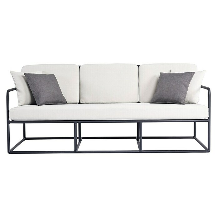 SENSUM Set lounge namještaja Askanas  (4 -dij., Jastuci od olefina, Crna) | BAUHAUS