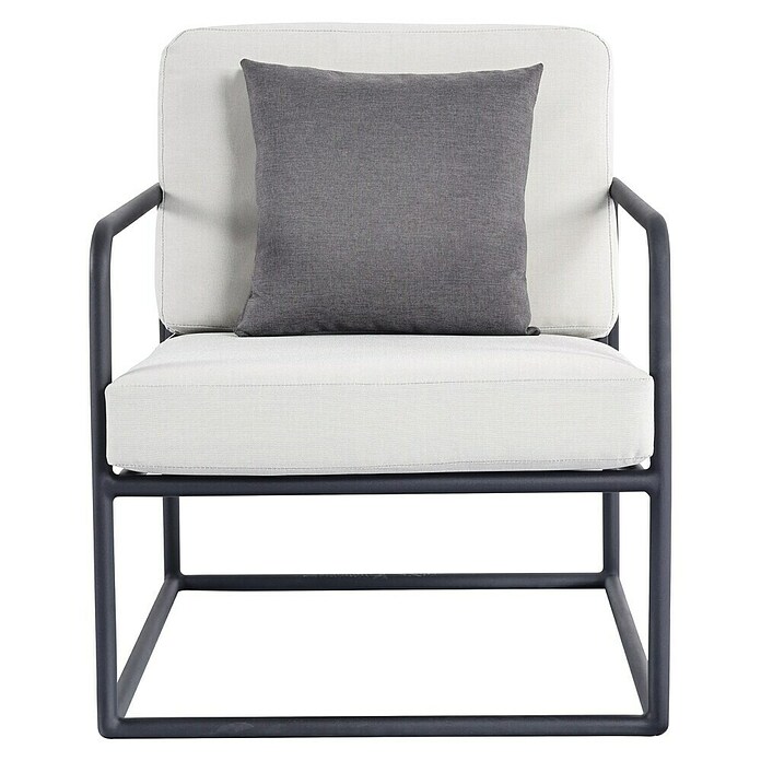 SENSUM Set lounge namještaja Askanas  (4 -dij., Jastuci od olefina, Crna) | BAUHAUS