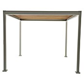Sunfun Milos Pergola  (Š x G: 294 x 294 cm, Barva ogrodja: Svetlo siva, Aluminij) | 8298 - Gartenzelte/Pavillons | ICFA - Sonnenschutz | ICF - Sonnenschutz | IC - Freizeit im Garten | I - Stadtgarten | BAUHAUS