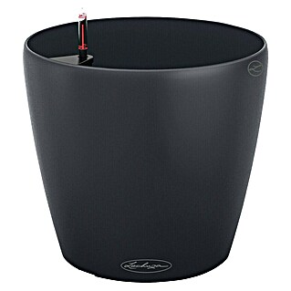 Lechuza Classico Pflanztopf Color (Außenmaß (Ø x H): 21,5 x 20,5 cm, Kunststoff, Schiefergrau)