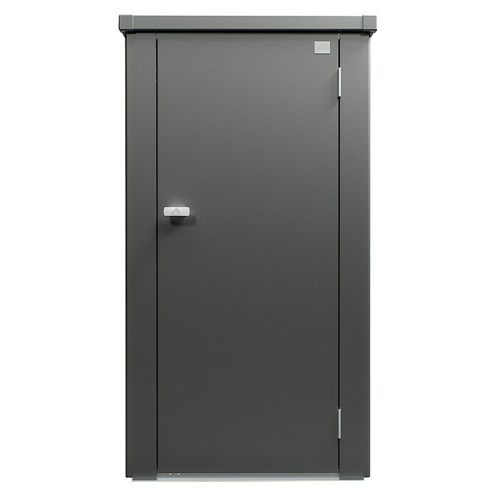 Biohort Julia Geräteschrank M (Außenbreite inkl. Dachüberstand: 78 cm, Außentiefe inkl. Dachüberstand: 57 cm, Stahl, Dunkelgrau Metallic) | BAUHAUS