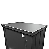 Biohort Julia Geräteschrank M (Außenbreite inkl. Dachüberstand: 78 cm, Außentiefe inkl. Dachüberstand: 57 cm, Stahl, Dunkelgrau Metallic) | BAUHAUS