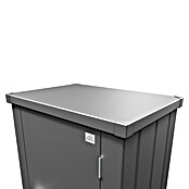 Biohort Julia Geräteschrank M (Außenbreite inkl. Dachüberstand: 78 cm, Außentiefe inkl. Dachüberstand: 57 cm, Stahl, Dunkelgrau Metallic) | BAUHAUS
