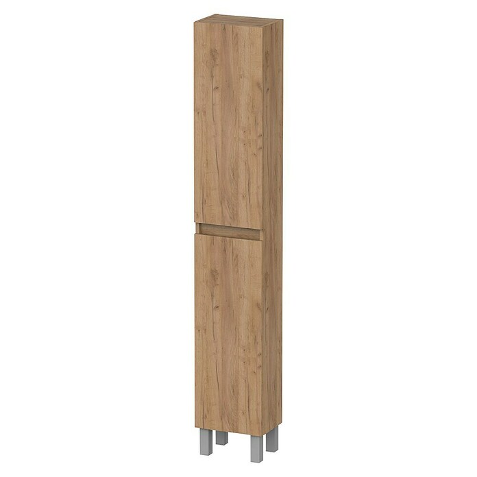 Armario alto Cancun (An x Pr x Al: 30 x 21 x 180 cm, Roble, Mate) | BAUHAUS