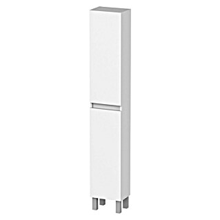 Armario alto Cancun (An x Pr x Al: 30 x 21 x 180 cm, Blanco, Mate)
