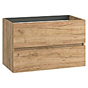 Mueble de lavabo Cancún (L x An x Al: 45 x 80 x 55 cm, Roble, Mate) | BAUHAUS