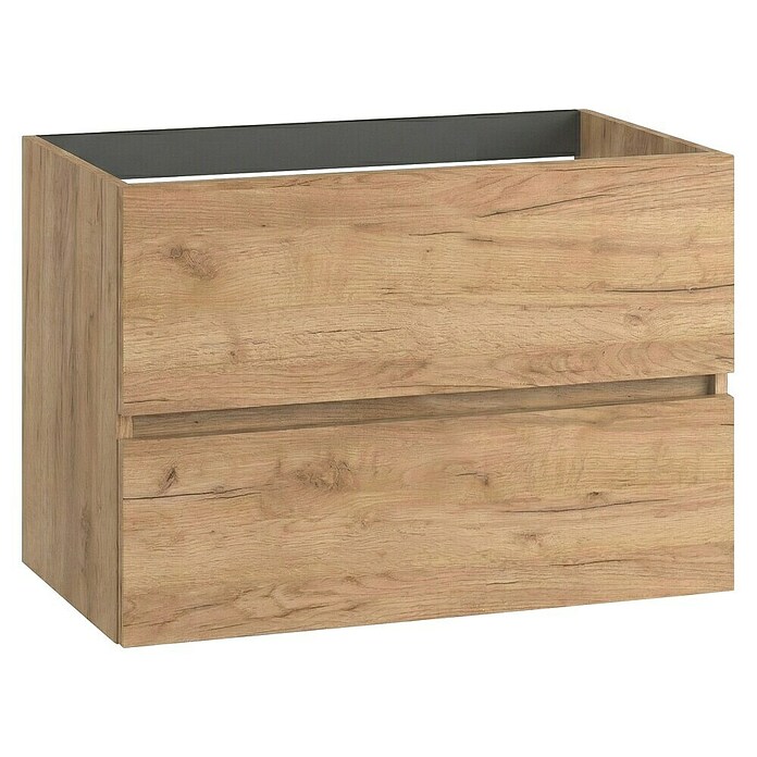 Mueble de lavabo Cancún (L x An x Al: 45 x 70 x 55 cm, Roble, Mate) | BAUHAUS