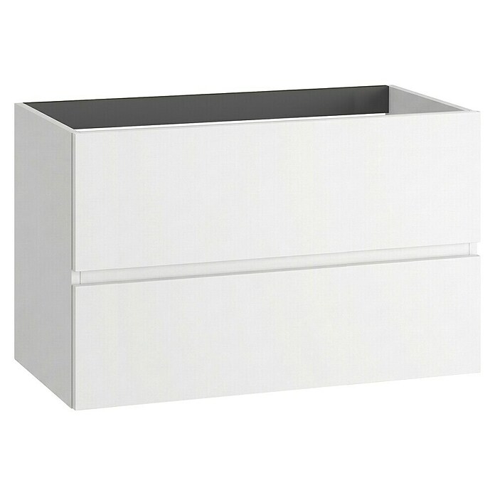 Mueble de lavabo Cancún (L x An x Al: 45 x 80 x 55 cm, Blanco, Mate) | BAUHAUS