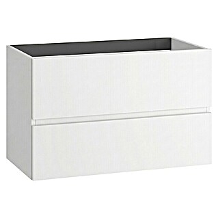 Mueble de lavabo Cancún Slim (L x An x Al: 39 x 80 x 55 cm, Blanco, Mate)