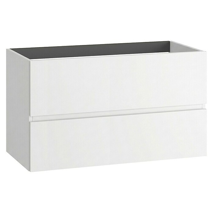 Mueble de lavabo Cancún (L x An x Al: 45 x 100 x 55 cm, Blanco, Mate) | BAUHAUS