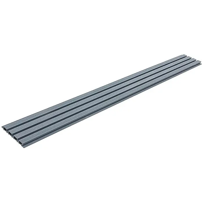 Home Deluxe Wandpaneel Fassadenverkleidung DUVAR - 50 m² - Hellgrau, 190 x 21,9 cm
