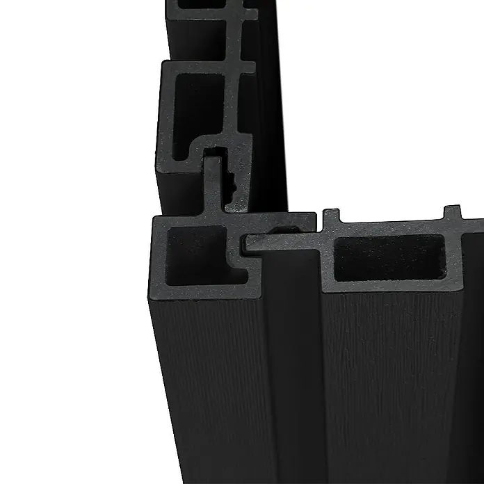 Home Deluxe Wandpaneel Fassadenverkleidung Eckprofil SANO - 20 stk. - Anthrazit