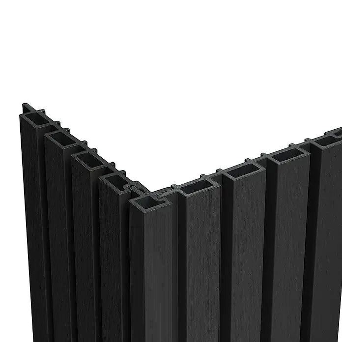 Home Deluxe Wandpaneel Fassadenverkleidung Eckprofil SANO - 20 stk. - Anthrazit