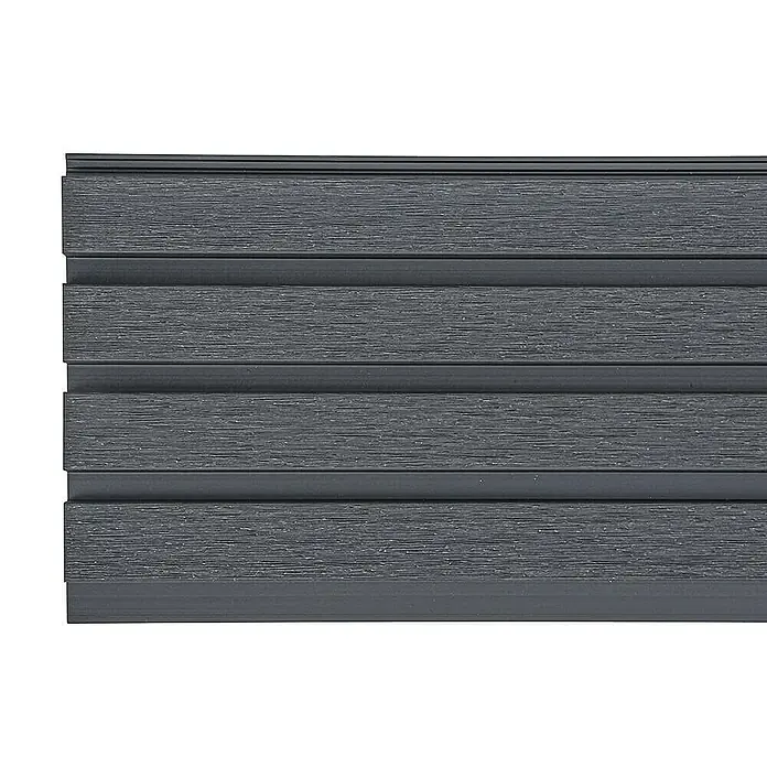 Home Deluxe Wandpaneel Fassadenverkleidung DUVAR - 40 m² - Anthrazit