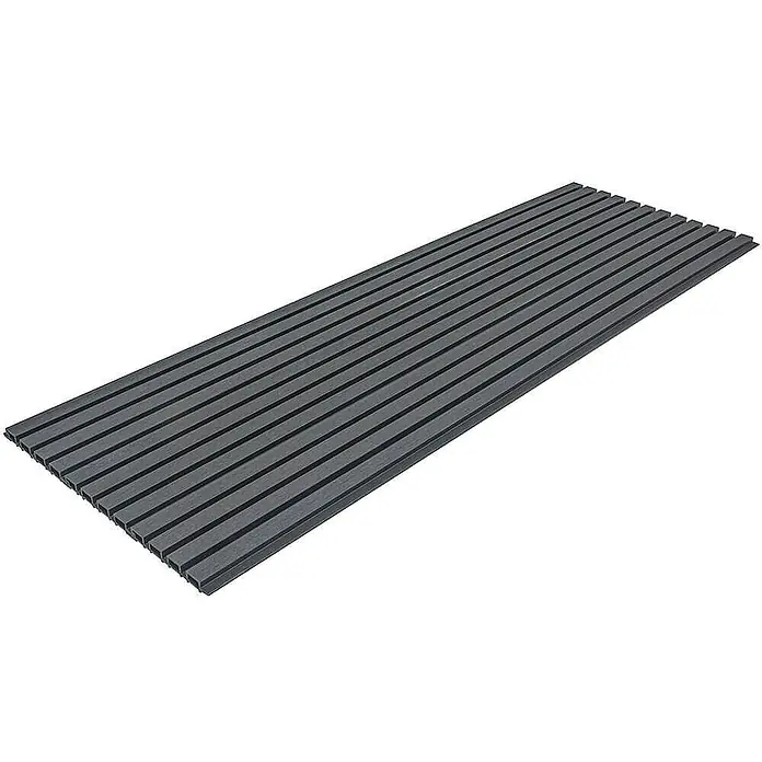 Home Deluxe Wandpaneel Fassadenverkleidung DUVAR - 40 m² - Anthrazit