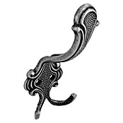 Siro Garderobenhaken (Anzahl Haken: 3 Stk., L x B x H: 5,8 x 14,8 x 6,8 cm, Eisen Antik)