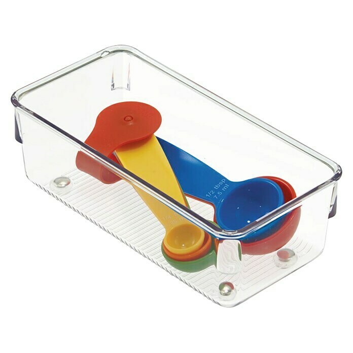 Organizador Linus (L x An x Al: 8 x 5 x 16 cm, Transparente)