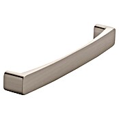 Siro Möbelgriff (136 x 16 mm, Lochabstand: 128 mm, Zinkdruckguss, Vernickelt)