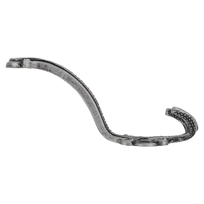 Siro Garderobenhaken (Anzahl Haken: 3 Stk., L x B x H: 5,8 x 14,8 x 6,8 cm, Eisen Antik)