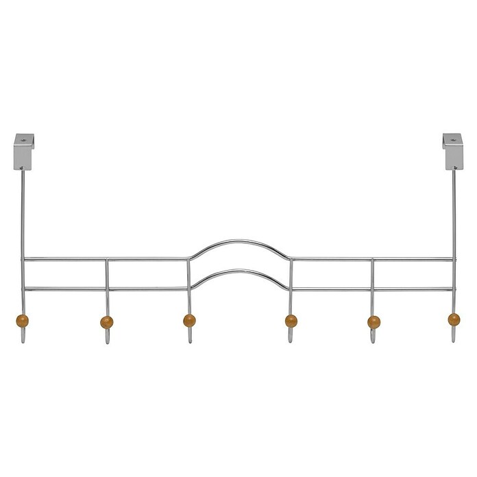 Siro Türgarderobe (Anzahl Haken: 6 Stk., Chrom)
