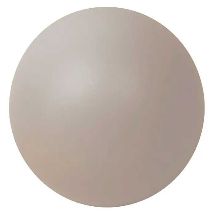 Nesu Pomo para muebles 445GR2 - Tipo de tirador del mueble: Botón, Ø x Al: 40 x 37 mm, Madera - Primer plano de una mesa redonda de color marrón claro que muestra un diseño simple y elegante.