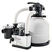Intex Sandfilteranlage Krystal Clear (Salzwasser-Elektrolyse-System, Geeignet für: Pools bis 32.200 l Wasserinhalt)