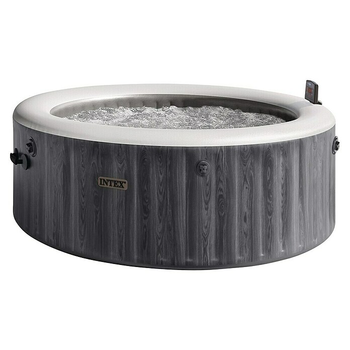 Intex Pure Spa Hidromasaje móvil Greenwood (Ø x Al: 196 x 71 cm, Gris/Blanco, 795 l) | BAUHAUS