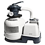 Intex Sandfilteranlage Krystal Clear (Salzwasser-Elektrolyse-System, Geeignet für: Pools bis 32.200 l Wasserinhalt)