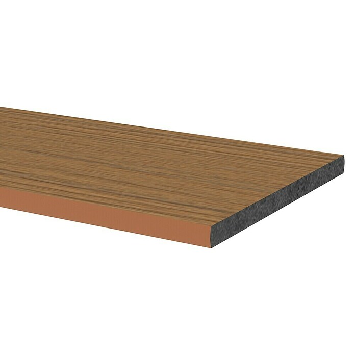 Kantplank WPC (240 x 13,8 x 1 cm, Bruin) | BAUHAUS