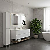 Armario alto Cancun (An x Pr x Al: 30 x 21 x 180 cm, Blanco, Mate) | BAUHAUS