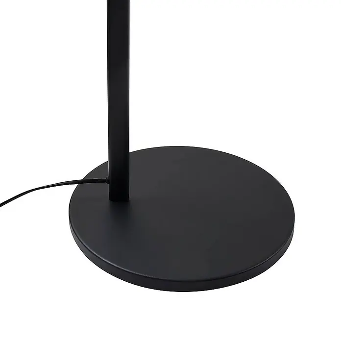 Lucande Stehleuchte Silka - Höhe: 216 cm, schwarz, schwarz, E27