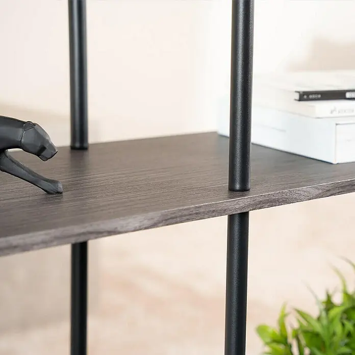 Home Deluxe Holzregal INDU - Dark Oak - Dark Oak