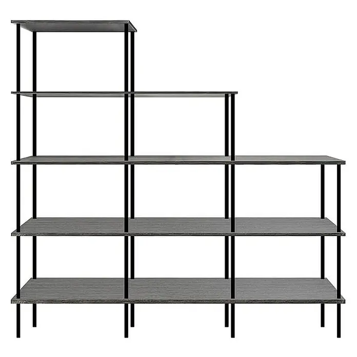 Home Deluxe Holzregal INDU - Dark Oak - Dark Oak