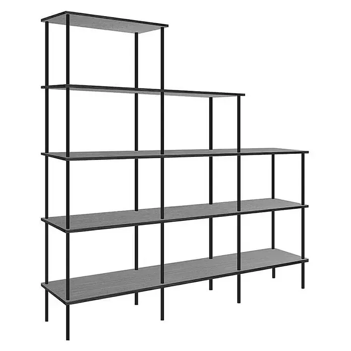 Home Deluxe Holzregal INDU - Dark Oak - Dark Oak