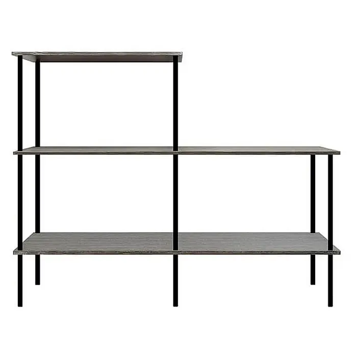 Home Deluxe Holzregal INDU - Oiled Oak - Dark Oak