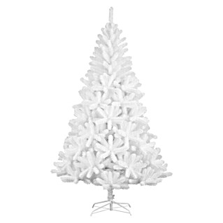 Árbol de Navidad artificial Canmore blanco (Altura: 185 cm, Blanco)