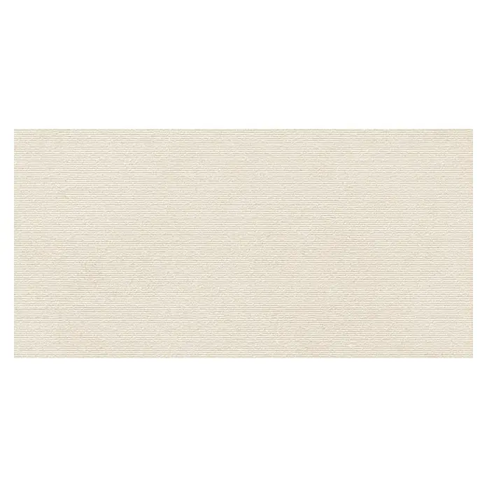 Halcón Pavimento porcelánico Everest Matrix - 60 x 120 cm, Arena, Mate, Rectificado - Un fino producto textil en tonos beige suaves, ideal para ropa o textiles para el hogar, que crea un ambiente tranquilo y elegante.