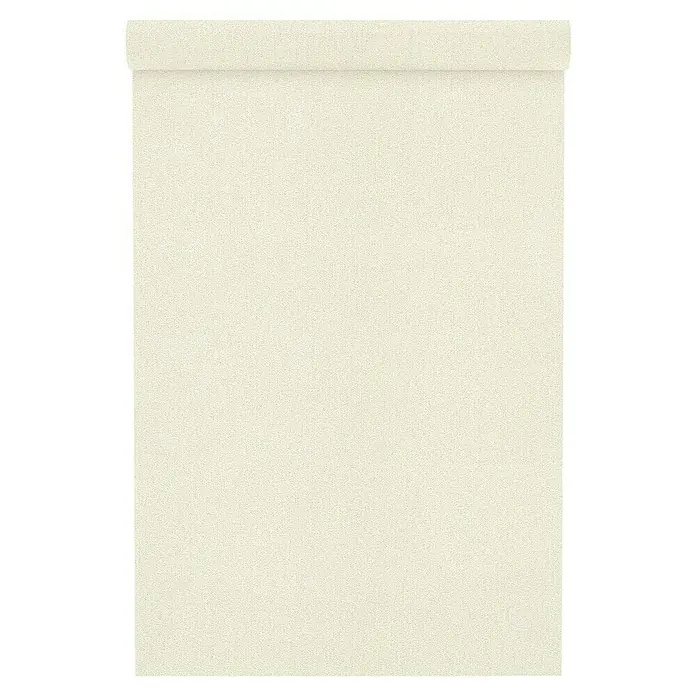 FREUNDIN HOME COLLECTION III Vliestapete II - Creme, Uni, 10,05 x 0,53 m - Eine Rolle hellbeiger Tapete mit feiner Textur, ideal für eine dezente Wandgestaltung im Wohnbereich.