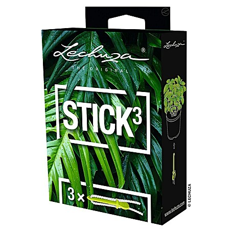 Lechuza Bewässerungssticks (Gesamtstückzahl: 3 Stk., Passend für: Lechuza Pflanzgefäße)