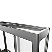 Biohort Florentina Gewächshaus (L x B x H: 54,8 x 201,6 x 213,4 cm, Quarzgrau Metallic, Stahl) | BAUHAUS