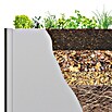 Biohort Hochbeet (102 x 201 cm, Stahlblech, Dunkelgrau Metallic)