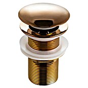 Sanicomfort Ablaufventil (1 ¼″, Rosegold, Metall, Permanent geöffnet) | BAUHAUS