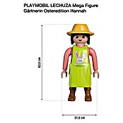 Lechuza Dekofigur Playmobil (Gärtnerin/Hase, L x B x H: 33 x 27 x 68 cm, Kunststoff) | BAUHAUS