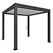 Biohort Pergola Pergola Gr. 3 (B x T: 312 x 312 cm, Dunkelgrau Metallic - Weiß, Material Gestell: Stahl) | BAUHAUS