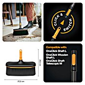 Fiskars OneClick Gartenbesen (Passend für: Fiskars OneClick-Stiel) | BAUHAUS